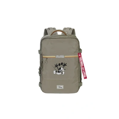 Abbildung von Disney Micky Maus Face Mercury Rucksack Handgepäck Flugzeug 40x20x25cm, Mehrfarbig, Kapazität 20 L