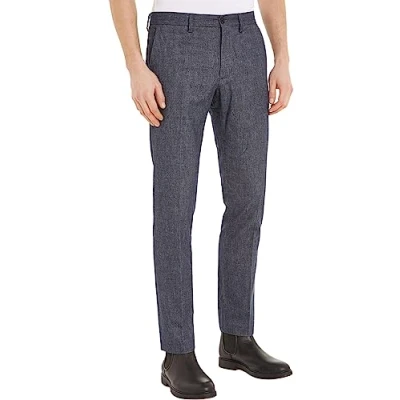 Abbildung von Tommy Hilfiger Herren Hose Chino, Blau (Desert Sky), 28W / 28L