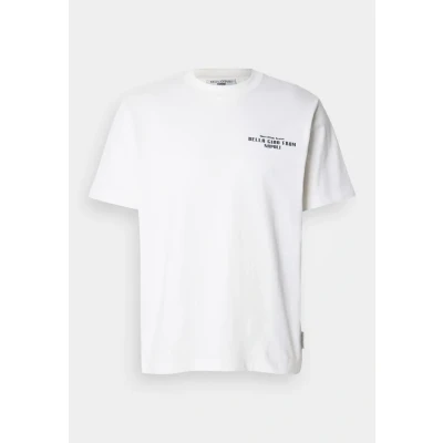 Abbildung von Marc O&#039;Polo Denim CIAO Napoli Tshirt print, Herren, Größe: XL, White