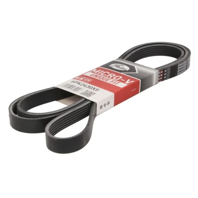 Abbildung von GATES 6PK2430XS Keilrippenriemen 2430 6 Polyester, EPDM (Ethylen Propylen Dien Kautschuk) RoadMax Value Line VOLVO: XC60 I, V60 S60 II