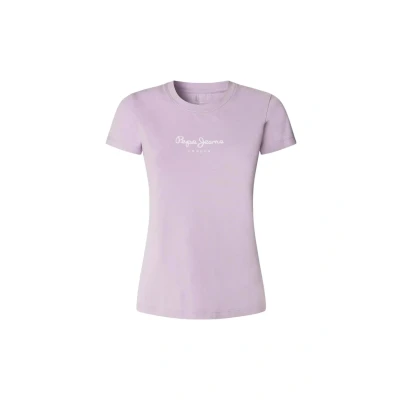 Abbildung von Pepe Jeans Virginia Tshirt print, Damen, Größe: XS, Lilac
