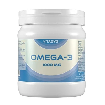 Abbildung von Vitasyg Omega 3 Fischöl Kapseln 1000mg 18% EPA 12% DHA 500 Stück