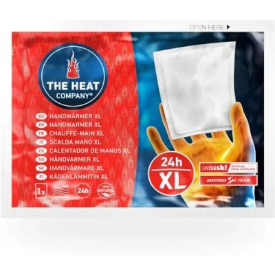 Abbildung von THE HEAT COMPANY Handwärmer XL 10 Stück EXTRA WARM großer Taschenwärmer Wärmekissen 24 Stunden warme Hände sofort einsatzbereit luftaktiviert rein natürlich