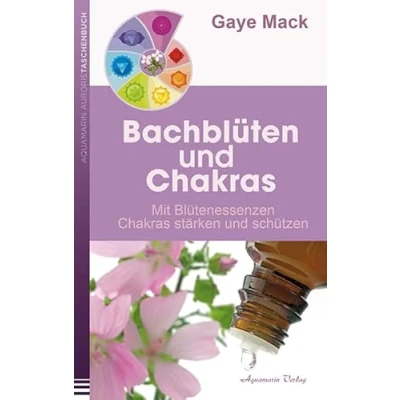 Abbildung von Bachblüten und Chakras: Mit Blütenessenzen Chakras stärken schützen