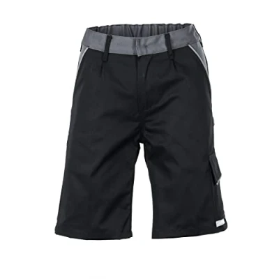 Abbildung von Planam Highline Herren Shorts schwarz Schiefer Zink Modell 2714 Größe XL