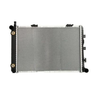 Abbildung von NISSENS 62557A Kühler, Motorkühlung Aluminium 530 370 40 Kühlrippen gelötet MERCEDES BENZ: W124 Saloon, Estate