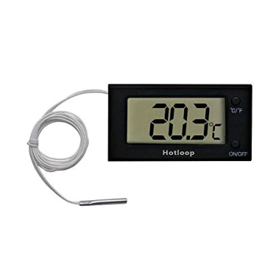 Abbildung von Hotloop Ofenthermometer Digital mit Sonde Grill Fleischthermometer bis 300C, Backofenthermometer Braten für Grillzubehör Küche, Braten, Grill, Pizza