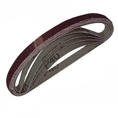 Abbildung von Silverline 950457 Schleifbänder, 13 x 457 mm, 5er Pckg. 40er Körnung