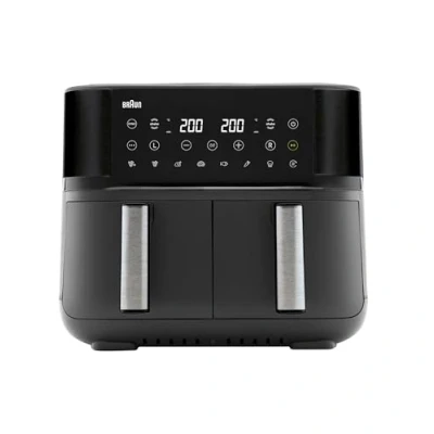 Abbildung von Braun Heißluftfritteuse »TwinCook TD 3030I BK«, 2850 W
