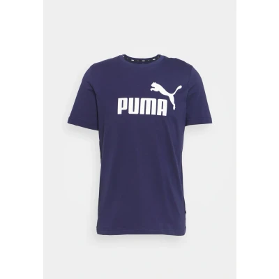 Abbildung von Puma LOGO Tshirt print, Herren, Größe: 3XL, New navy
