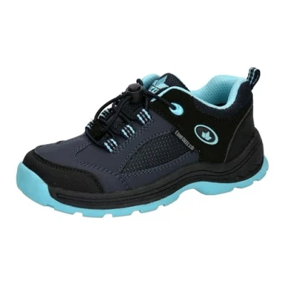 Abbildung von LICO Tarik V Unisex Sneaker high für Kinder, Größe: 37, Marine/orange Schuhe