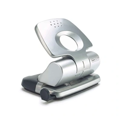 Abbildung von Rapesco 0723 Zero 20 Locher, Blatt Stanzkapazität, Silber