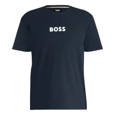 Abbildung von BOSS T Shirt, mit großem Logodruck