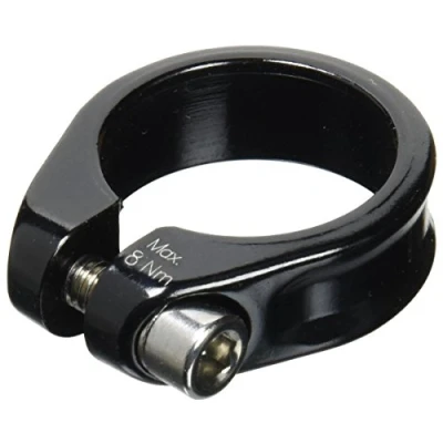 Abbildung von XLC Unisex Erwachsene Sattelstützklemmring Sattelstütz Klemmring PC B01, Schwarz, One Size