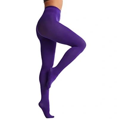 Abbildung von Frola Nur die Damen Strumpfhose 80 Den Blickdicht Microfaser Weich Damenstrumpfhose (L XL, Indigo)