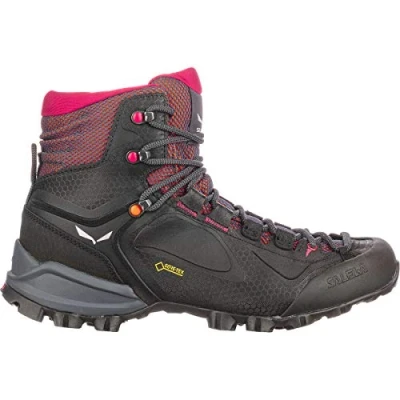 Abbildung von Salewa WS Alpenviolet Mid Gore TEX Damen Trekking &amp; Wanderstiefel, Blau (Ombre Blue/Fluo Coral), 40.5 EU