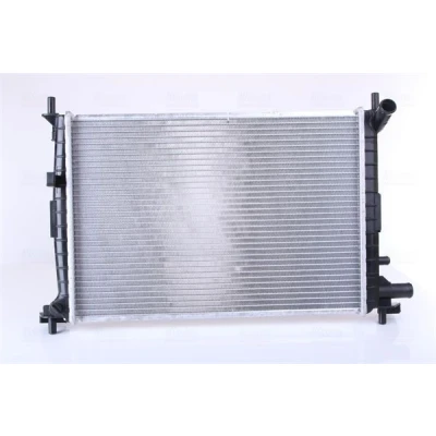 Abbildung von NISSENS 62086 Kühler, Motorkühlung Aluminium 500 359 23 Kühlrippen gelötet
