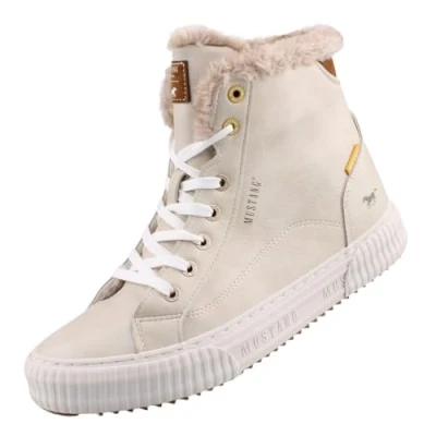Abbildung von Mustang Shoes Winterboots, High Top Sneaker, Schnürboots mit Plateausohle