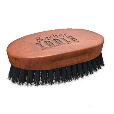 Abbildung von ✮ BARBER TOOLS Bartbürste und Schnurrbart hohe Qualität. Hergestellt aus buche 100% Wildschweinborsten. Es ist ideal für den Einsatz mit Öl Balsam, Wachs aller Sorgfalt Bart.