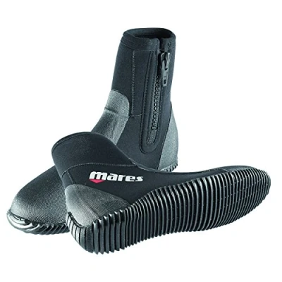 Abbildung von Mares Unisex Erwachsene Dive Boot Classic NG 5 mm Schutzstiefel, Schwarz (BK), 47 EU, (Etikette Gr: 13))