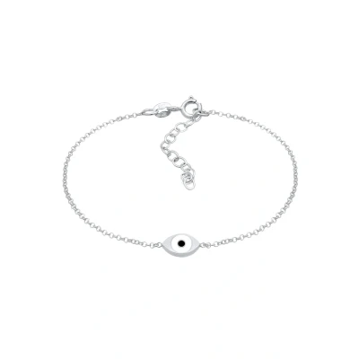 Abbildung von Elli Armkette »Armband Evil Eye Auge Symbol Emaille 925er Silber«