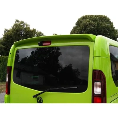 Abbildung von Motordrome A/455 Dachspoiler kompatibel mit Nissan Primastar/NV300 &amp; Opel Vivaro Renault Trafic Fiat Talento (Modelle Heckklappe) (PU)