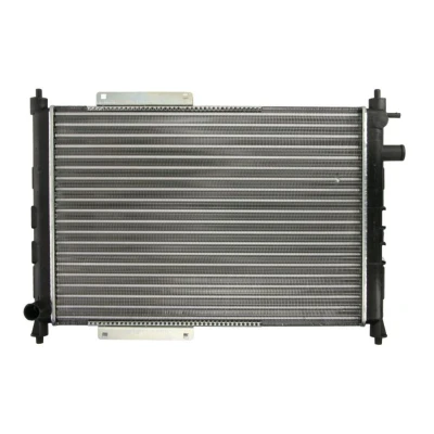 Abbildung von NRF 55326A Kühler, Motorkühlung Aluminium 525 378 23 FULL KIT Kühlrippen mechanisch gefügt