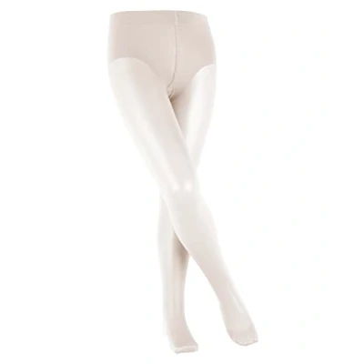 Abbildung von Falke PURE MATT 30 Denier Transparent Strumpfhose für Kinder, Größe: 110/116, Off white