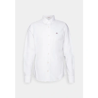 Abbildung von GANT SLIM Oxford Shirt Hemd, Herren, Größe: Medium, White