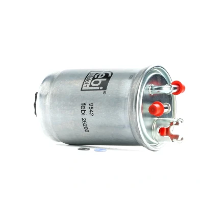 Abbildung von FEBI BILSTEIN 26200 Kraftstofffilter Leitungsfilter, mit Wasserabscheider VOLKSWAGEN: Lupo / 3L, Polo III Hatchback, SEAT: Arosa