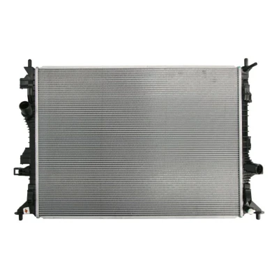 Abbildung von NRF 550264 Kühler, Motorkühlung Aluminium 672 490 16 Kühlrippen gelötet