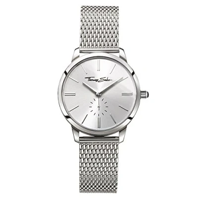Abbildung von Thomas Sabo Damen Armbanduhr Glam Spirit Analog Quarz Edelstahl WA0248 201 33 MM
