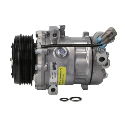 Abbildung von NISSENS 890388 Kompressor SD6V10 12 PAG 46 R 134a OPEL: Meriva A, Corsa C Hatchback, Agila SUZUKI: SWIFT 3, 4
