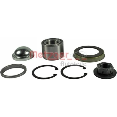 Abbildung von METZGER WM 3532 Radlagersatz mit Kappe, Mutter, Sicherungsring, ABS Sensorring 53 FORD: Focus Mk1 Hatchback, FIESTA 5, Estate