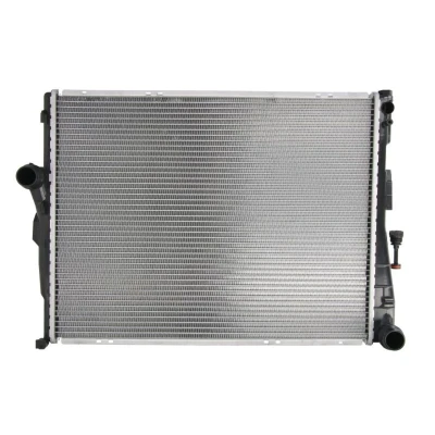 Abbildung von THERMOTEC D7B021TT Kühler, Motorkühlung Aluminium 582 439 22 Kühlrippen gelötet BMW: 3 Coupe, Convertible, Saloon