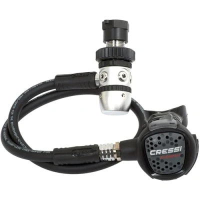 Abbildung von Cressi Atemregler AC2 Compact Din 300, Schwarz, Standard