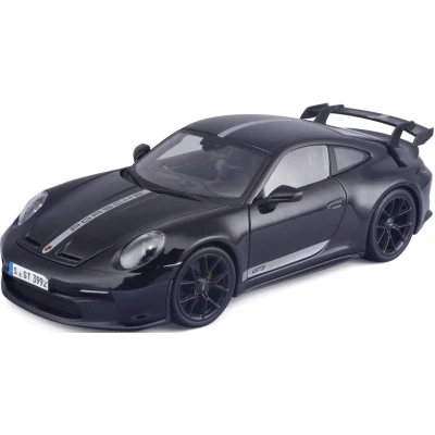 Abbildung von Maisto® Sammlerauto »1:18 Porsche 911 GT3, &#039;23, schwarz mit Streifen«, 1:18