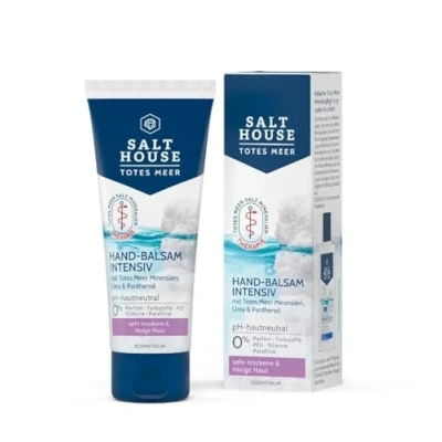 Abbildung von Salthouse Totes Meer Therapie Hand Balsam Intensiv, mit 5% Urea regeneriert sehr trockene Hände, schnell einziehend, 75ml