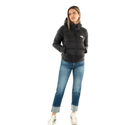 Abbildung von The North Face Hyalite DOWN Hoodie Daunenjacke, Damen, Größe: Medium, Black
