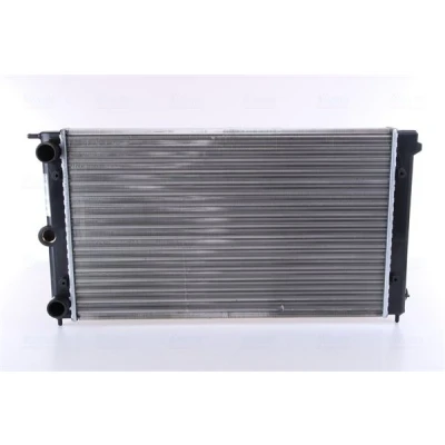 Abbildung von NISSENS 651111 Kühler, Motorkühlung Aluminium 525 320 32 Kühlrippen mechanisch gefügt VOLKSWAGEN: Polo II Coupe, Hatchback, Santana Saloon