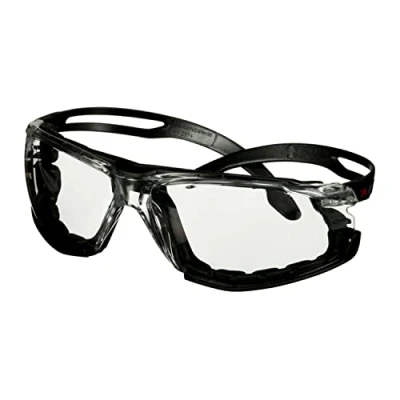 Abbildung von 3M SecureFit 500 Schutzbrille, schwarze Bügel, Schaumrahmen, Scotchgard Anti Fog /Antikratz Beschichtung (K&amp;N), transparente Scheibe, SF501SGAF BLK FM EU