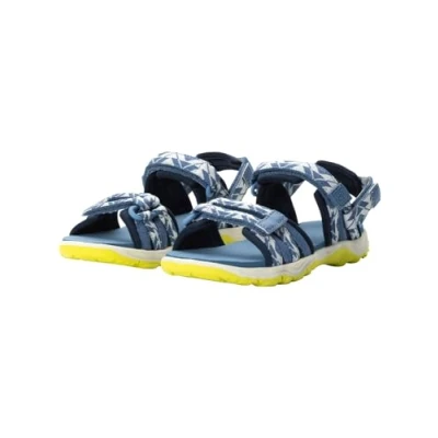 Abbildung von Jack Wolfskin Unisex Trekkingsandale für Kinder, Größe: 33, Elemental blue Schuhe