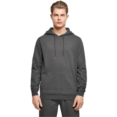 Abbildung von Build Your Brand Herren BB001 Basic Hoody Kapuzenpullover, Charcoal, XXL