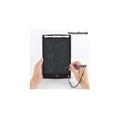 Abbildung von InnovaGoods Magic Drablet LCD Tablet zum Zeichnen und Schreiben, Schwarz