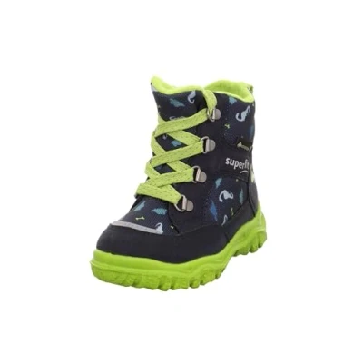 Abbildung von Superfit Jungen Husky1 Warm Gefütterte Gore tex Schneestiefel, Blau Hellgrün 8000 A, 23 EU