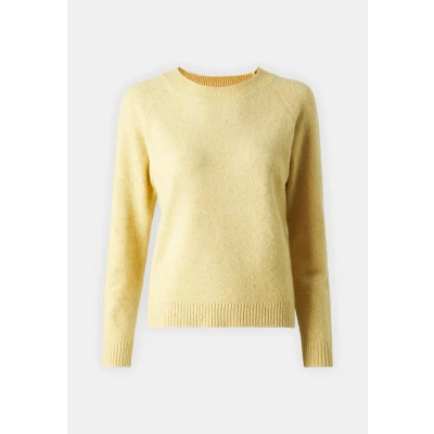 Abbildung von Vero Moda Vmdoffy Oneck Strickpullover Golden spice, Damen, Größe: Medium, spice