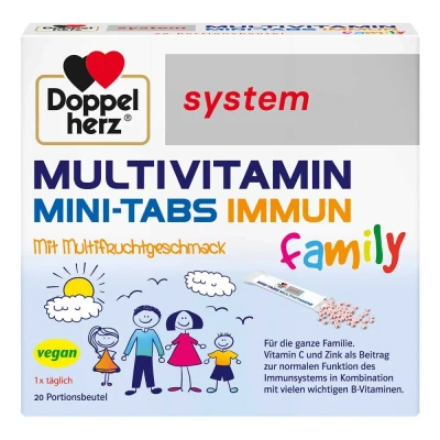 Abbildung von Doppelherz Multivitamin Mini tabs family system