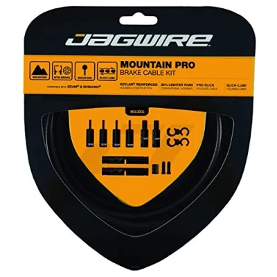 Abbildung von Jagwire PCK409 Kabel und Ummantelungs Set, Unisex, Erwachsene, Stealth Black