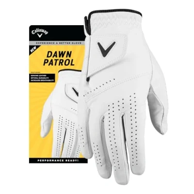 Abbildung von Callaway Golf Dawn Patrol Golfhandschuh 2024, Weiß
