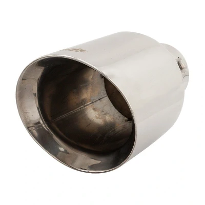 Abbildung von Simoni Racing TRX/20 Auspuffblende 114mm rund, gerade Edelstahl 210mm